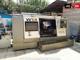 پارامتر های تراش سی ان سی دو محور victor vturn 26 با کنترل Fanuc ot